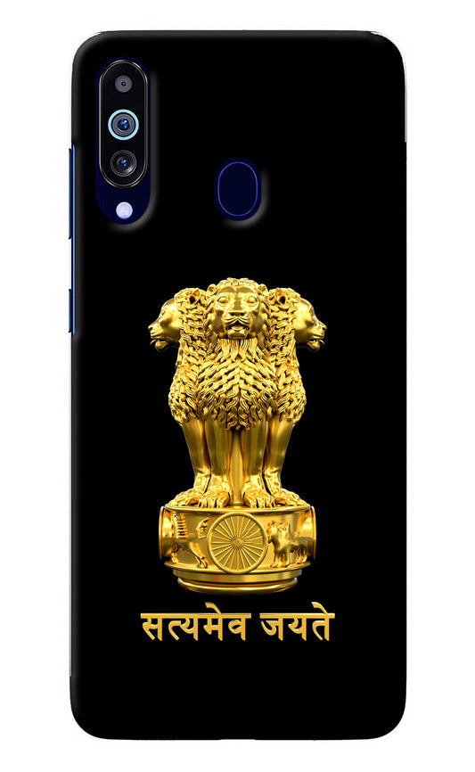 Satyamev Jayate Golden Samsung M40/A60 Back Cover