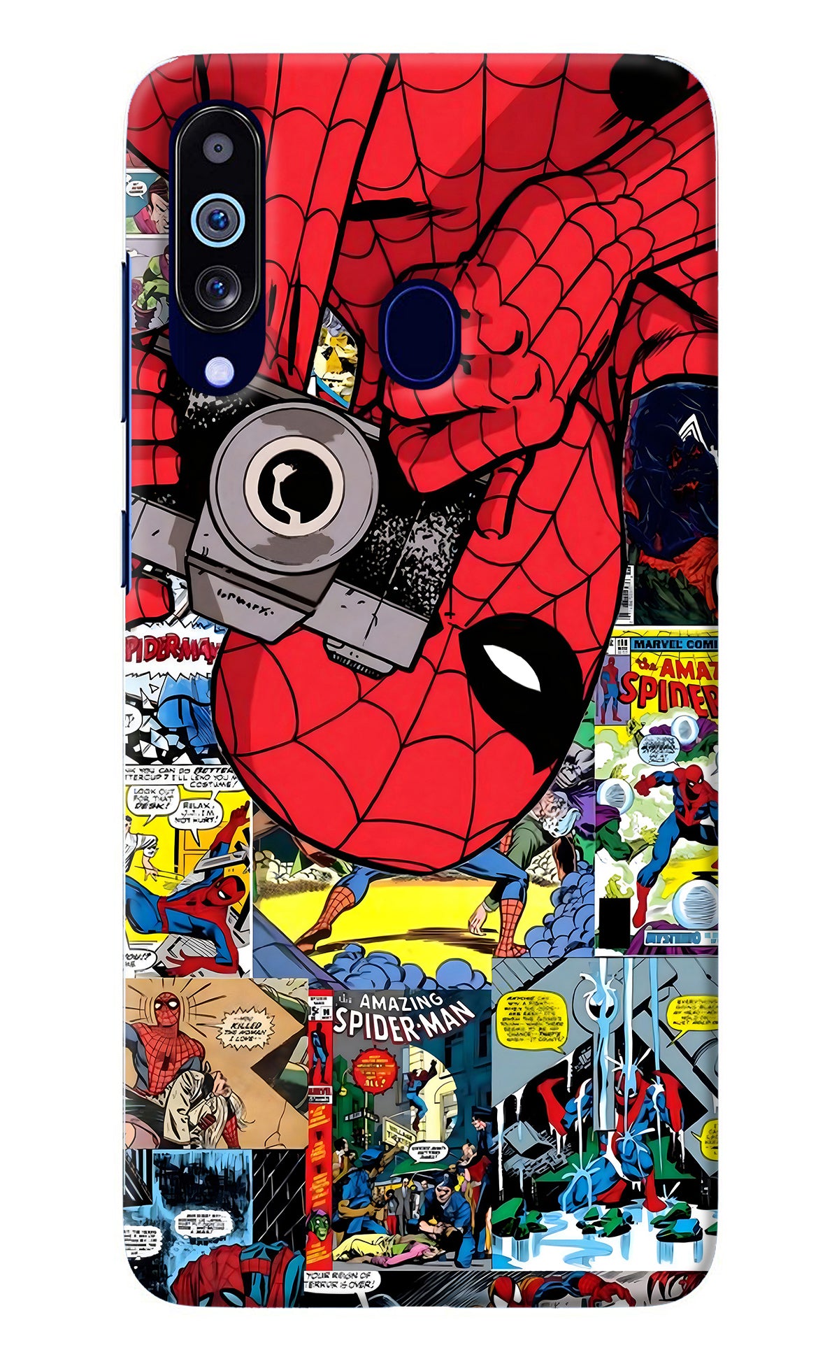 Spider Man Samsung M40/A60 Back Cover