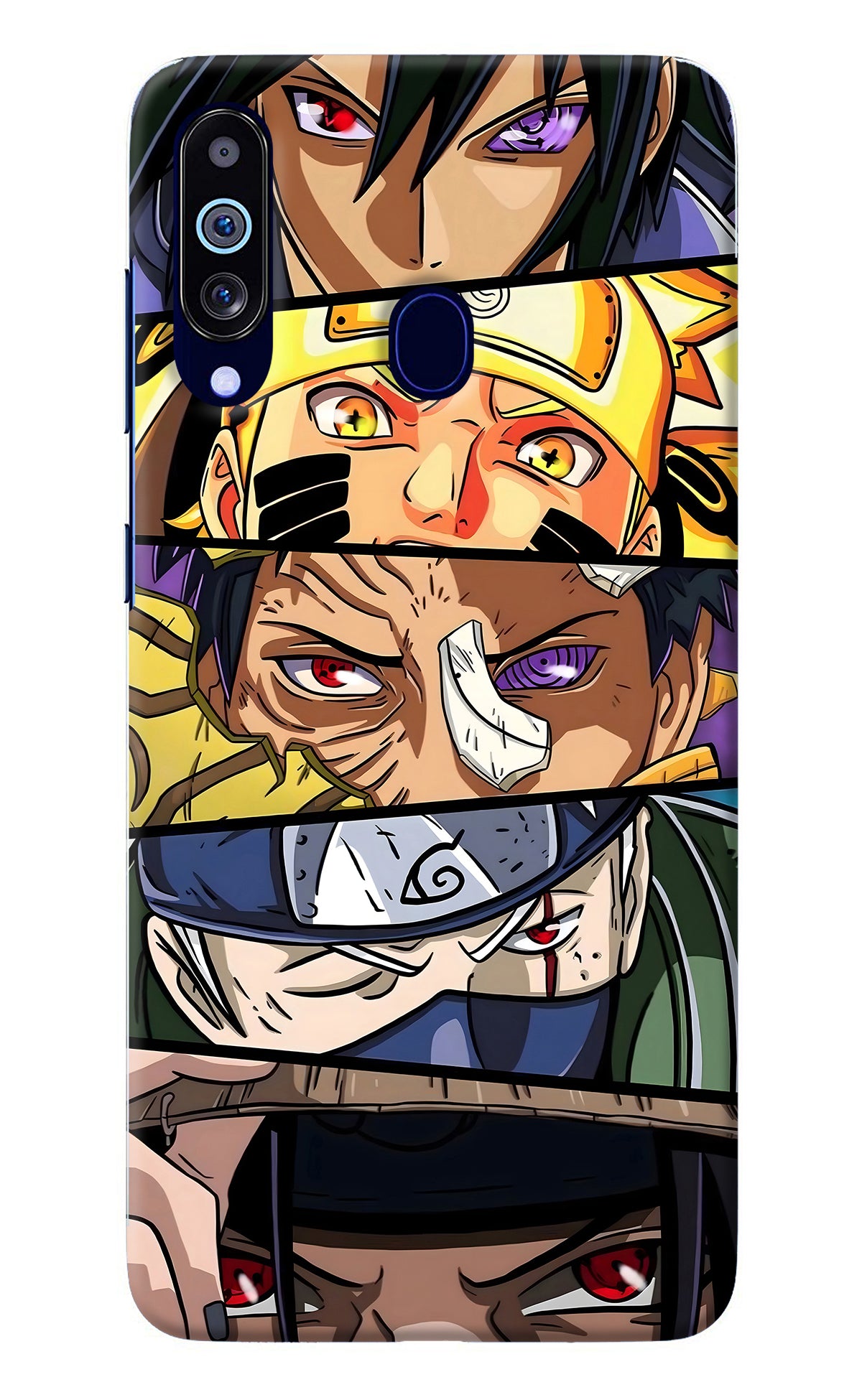 Naruto Character Samsung M40/A60 Back Cover