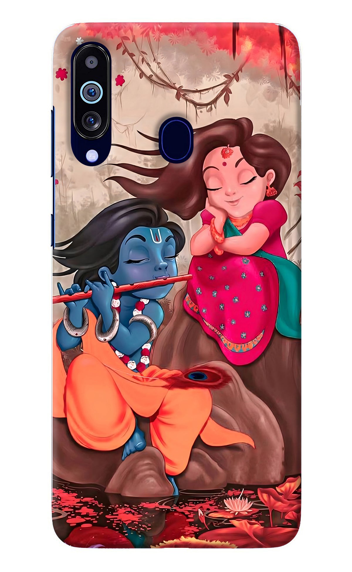 Radhe Krishna Samsung M40/A60 Back Cover