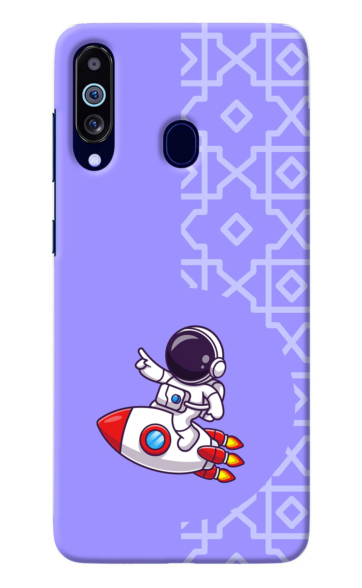 Cute Astronaut Samsung M40/A60 Back Cover