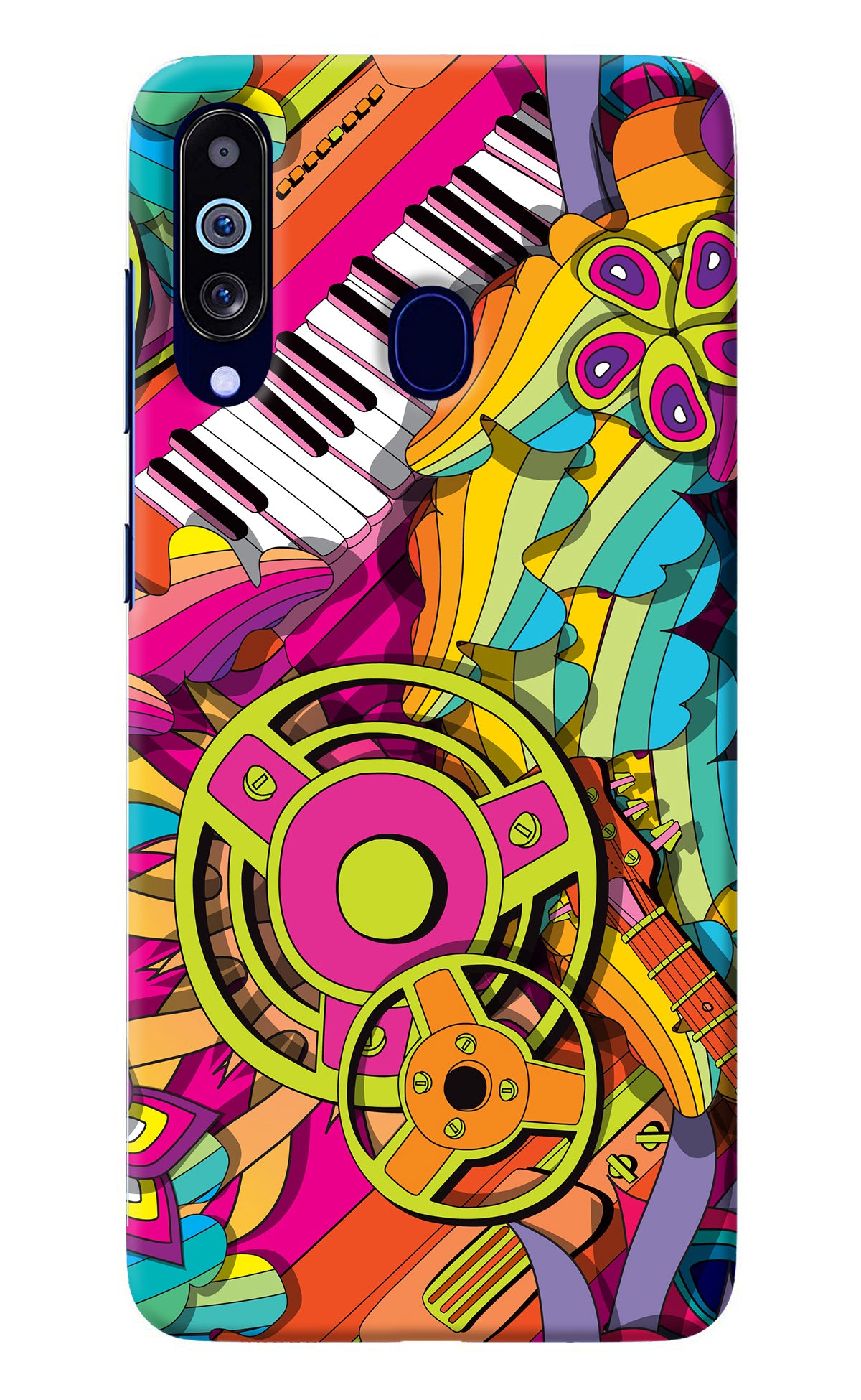 Music Doodle Samsung M40/A60 Back Cover