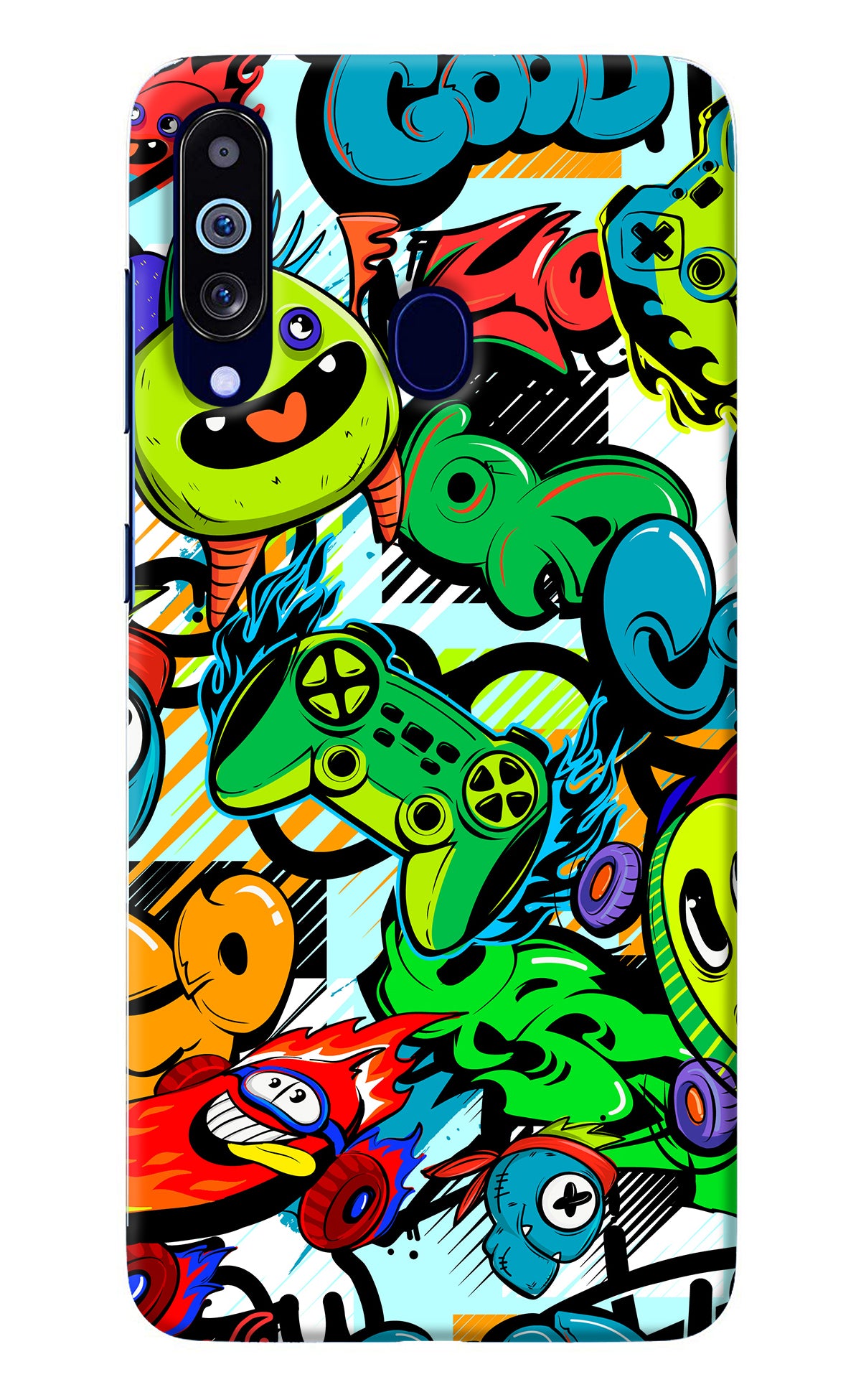 Game Doodle Samsung M40/A60 Back Cover