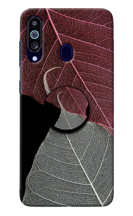 Leaf Pattern Samsung M40/A60 Pop Case