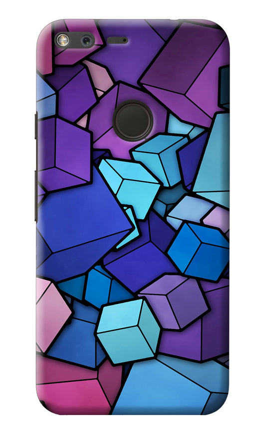 Cubic Abstract Google Pixel Back Cover