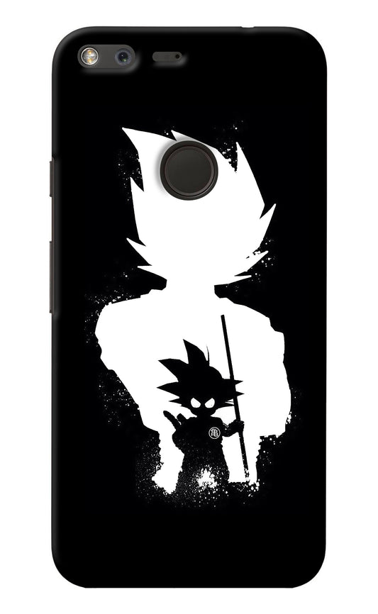 Goku Shadow Google Pixel Back Cover