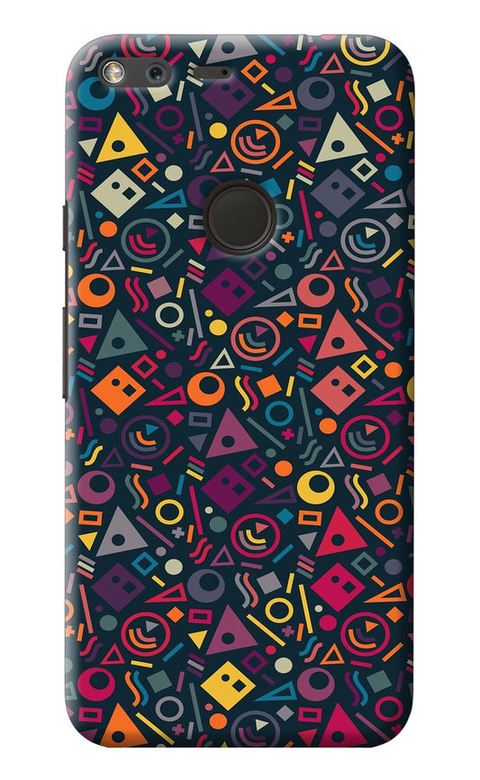 Geometric Abstract Google Pixel Back Cover