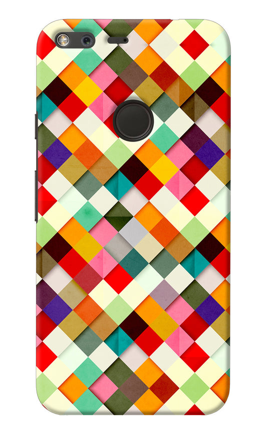Geometric Abstract Colorful Google Pixel Back Cover