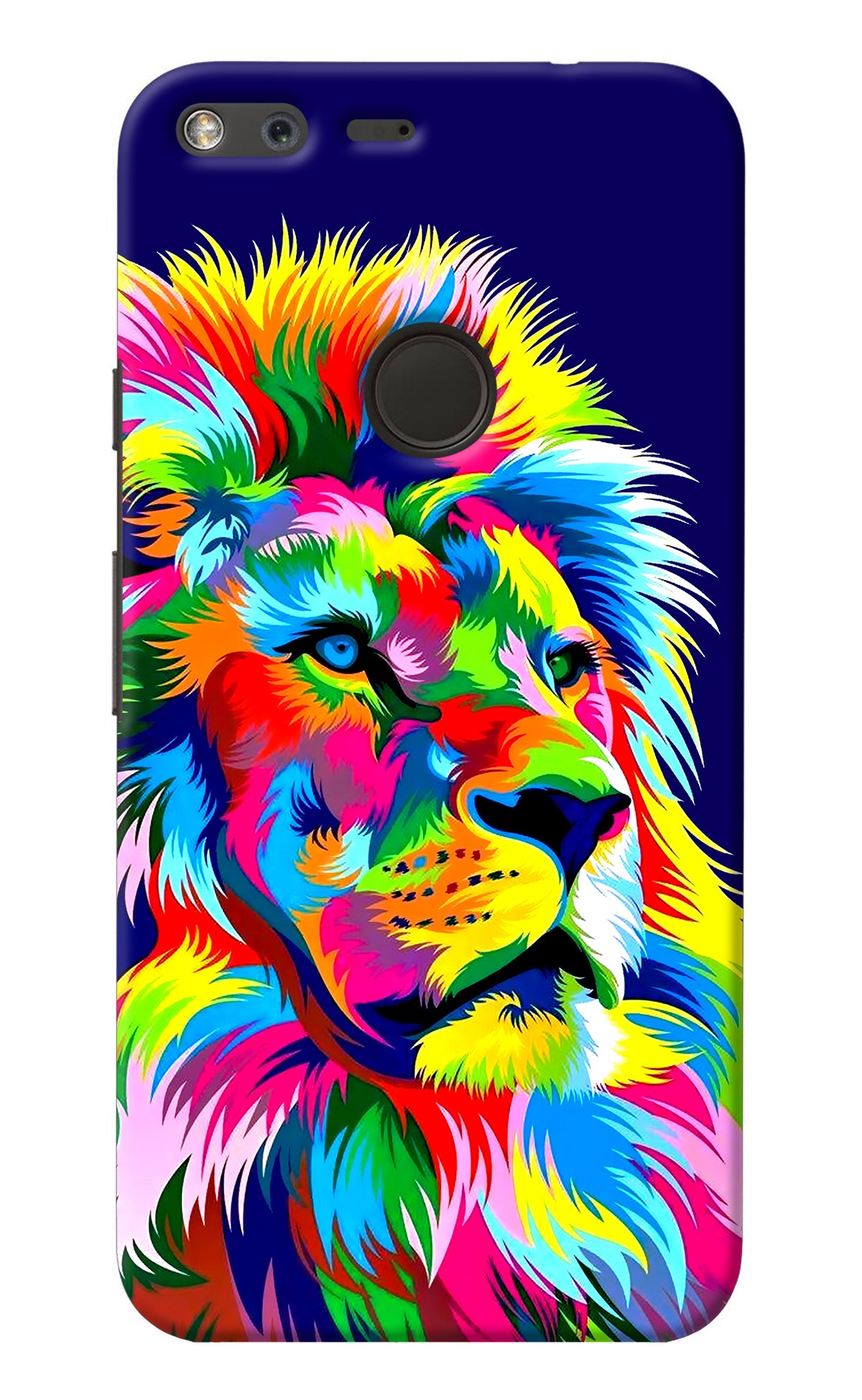 Vector Art Lion Google Pixel Back Cover