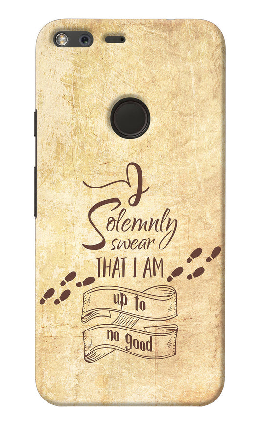 I Solemnly swear that i up to no good Google Pixel Back Cover