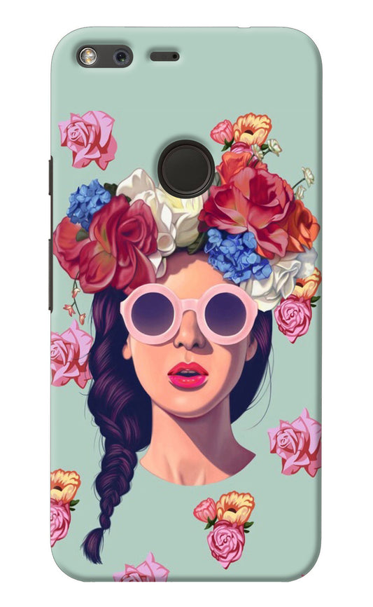 Pretty Girl Google Pixel Back Cover