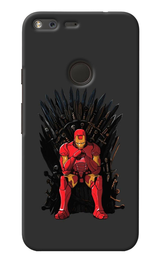 Ironman Throne Google Pixel Back Cover