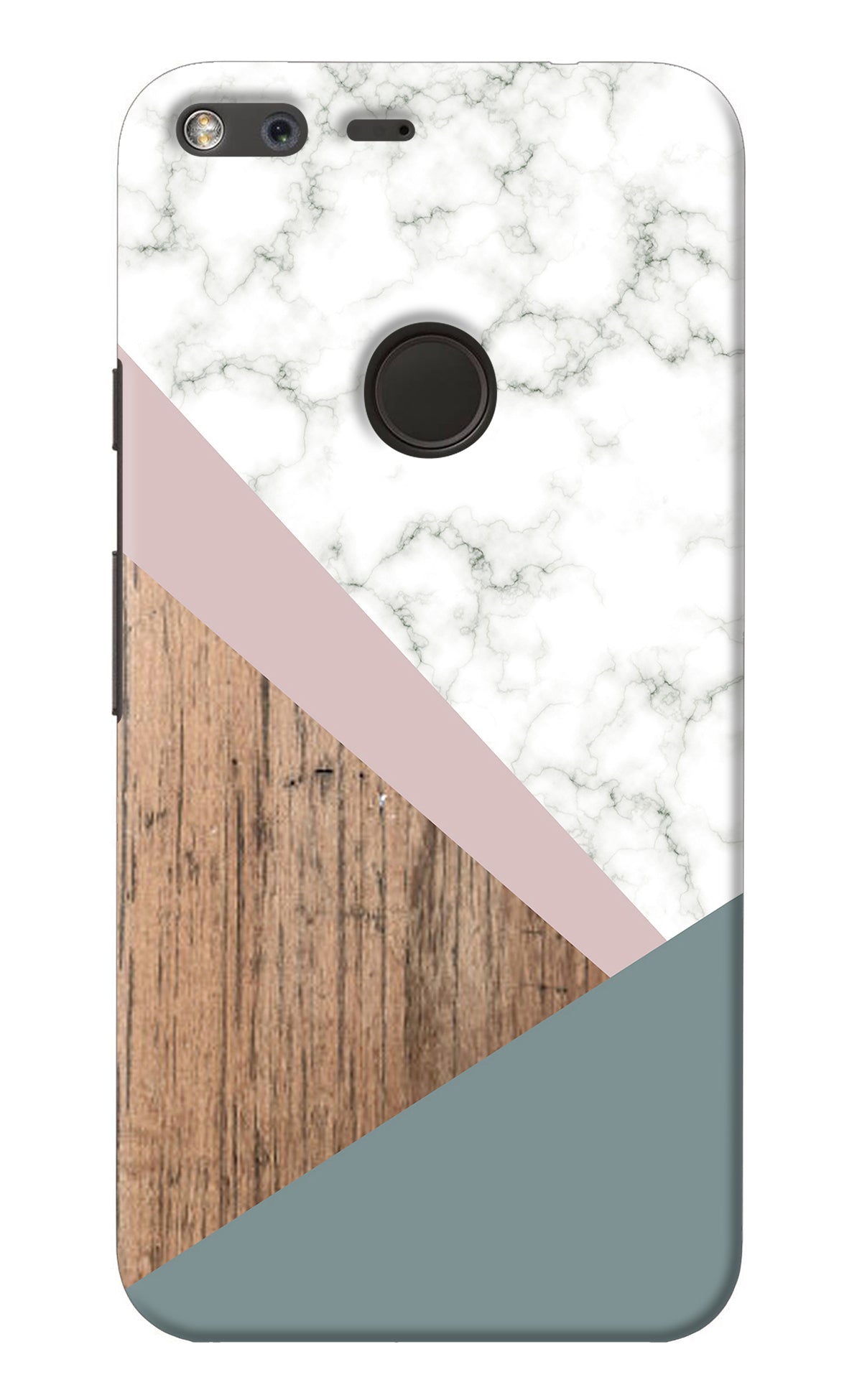 Marble wood Abstract Google Pixel Back Cover