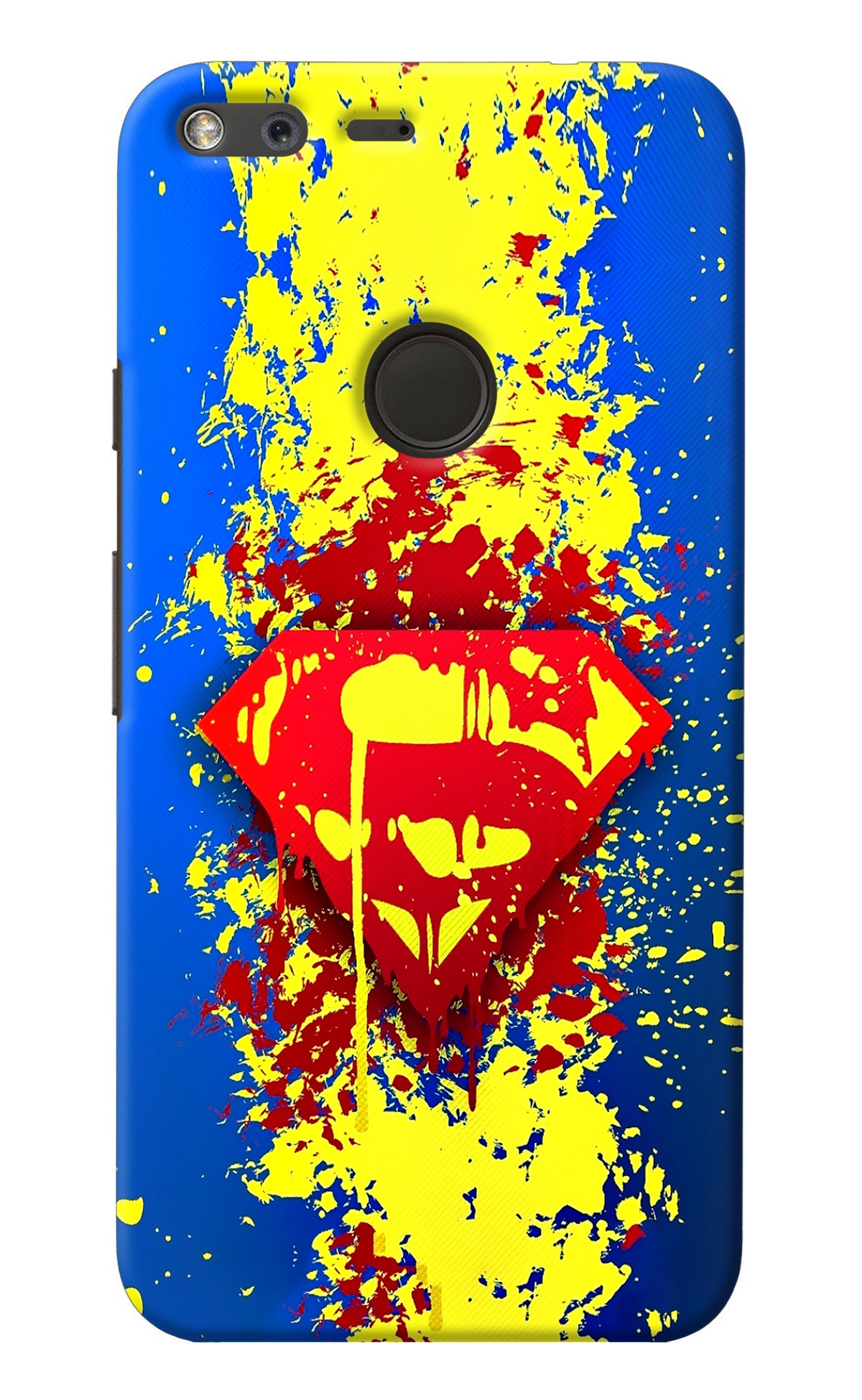 Superman logo Google Pixel Back Cover