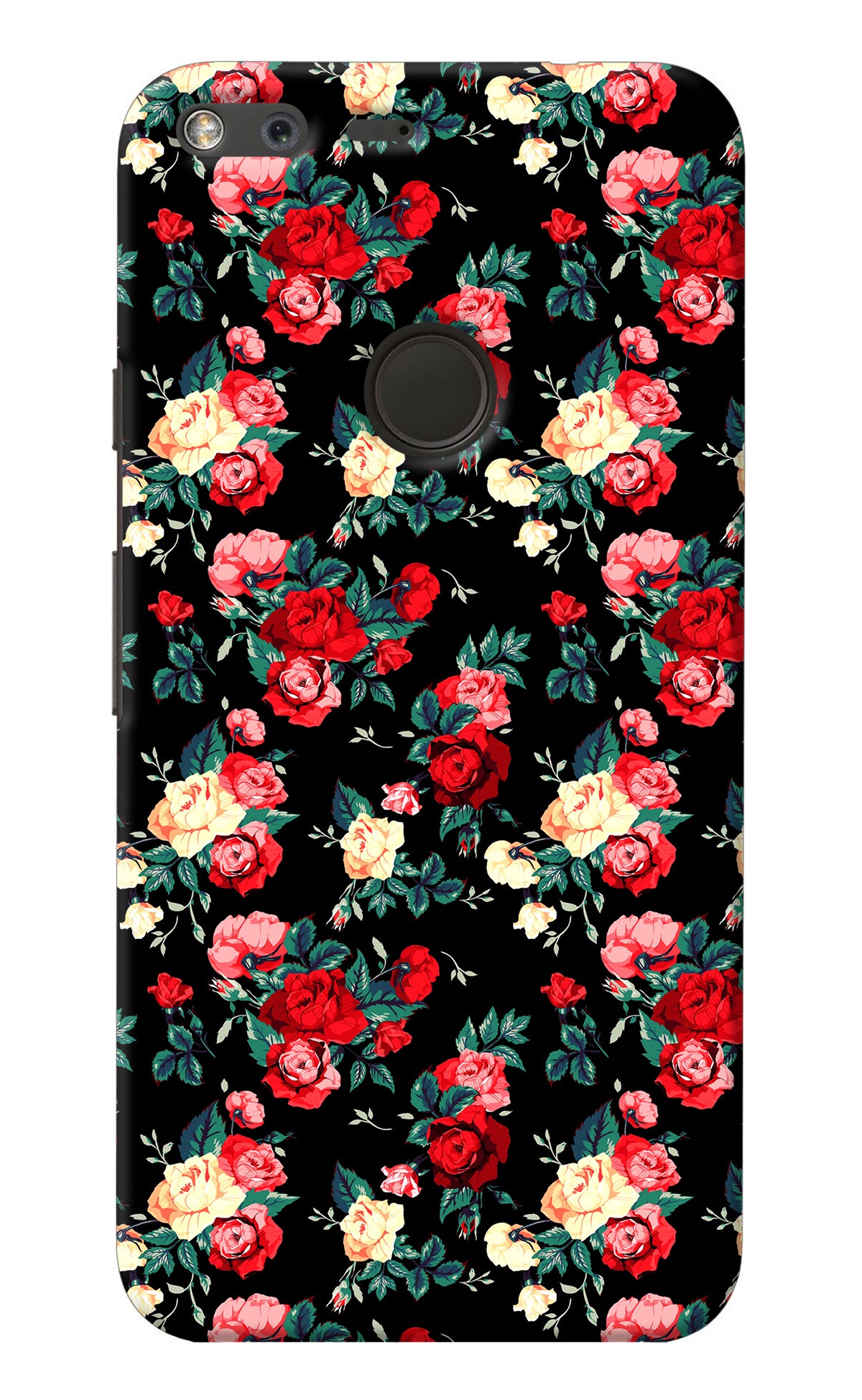 Rose Pattern Google Pixel Back Cover