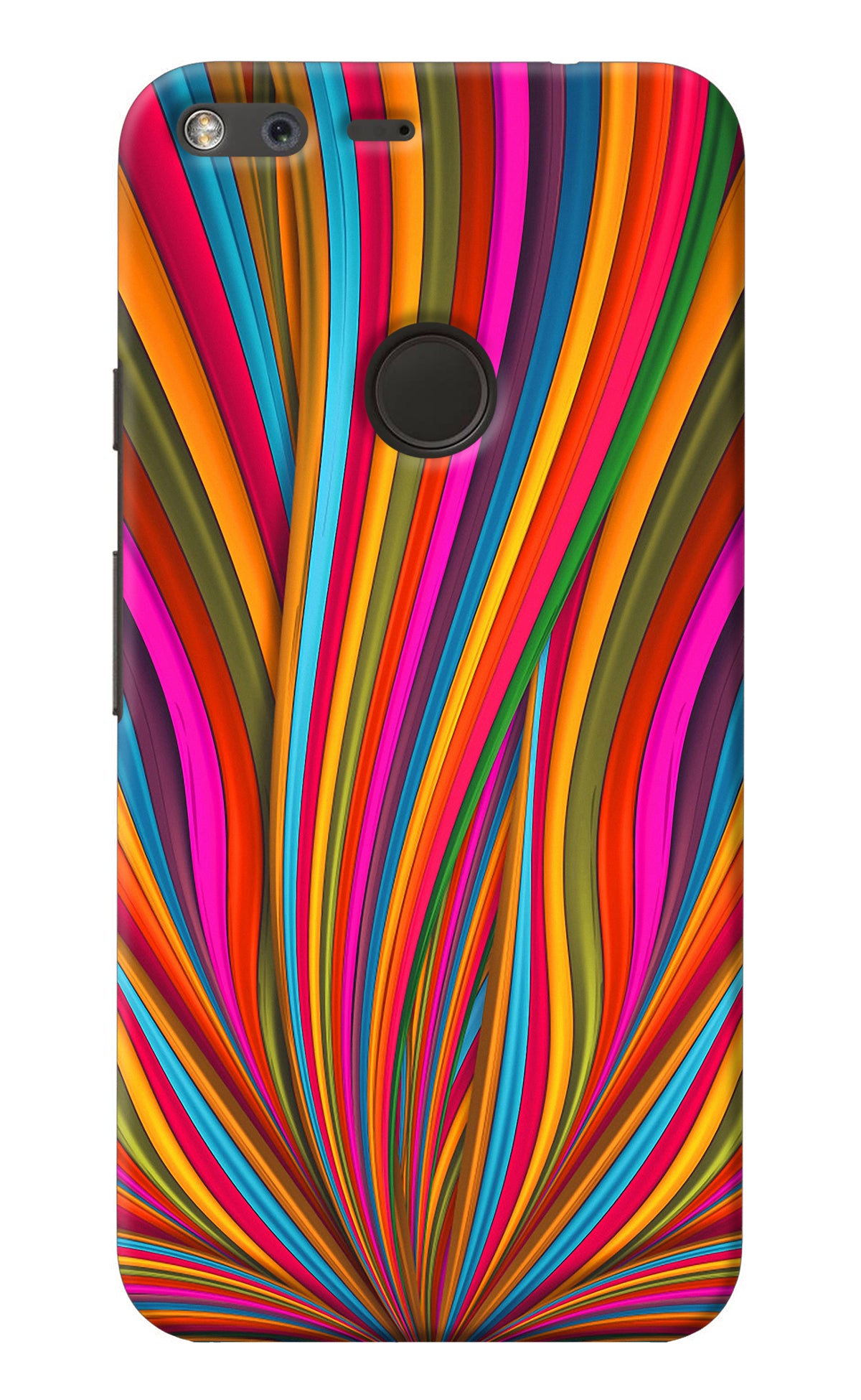 Trippy Wavy Google Pixel Back Cover