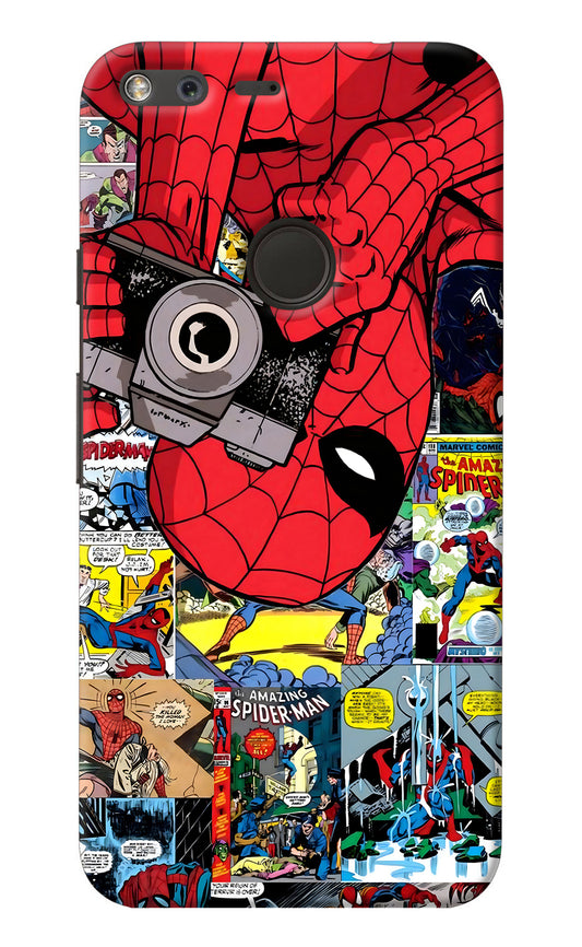 Spider Man Google Pixel Back Cover