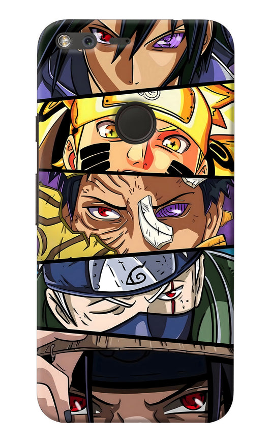 Naruto Character Google Pixel Back Cover