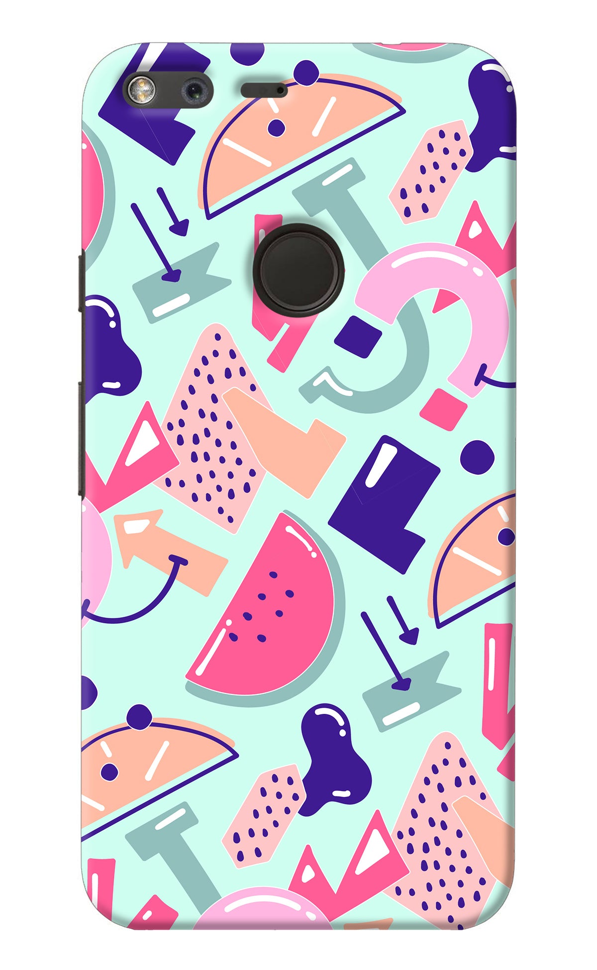 Doodle Pattern Google Pixel Back Cover