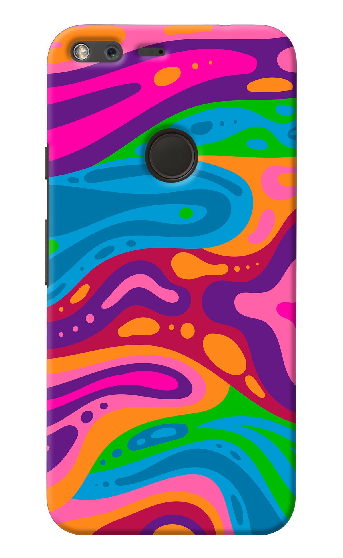 Trippy Pattern Google Pixel Back Cover