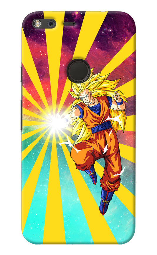 Goku Super Saiyan Google Pixel Back Cover