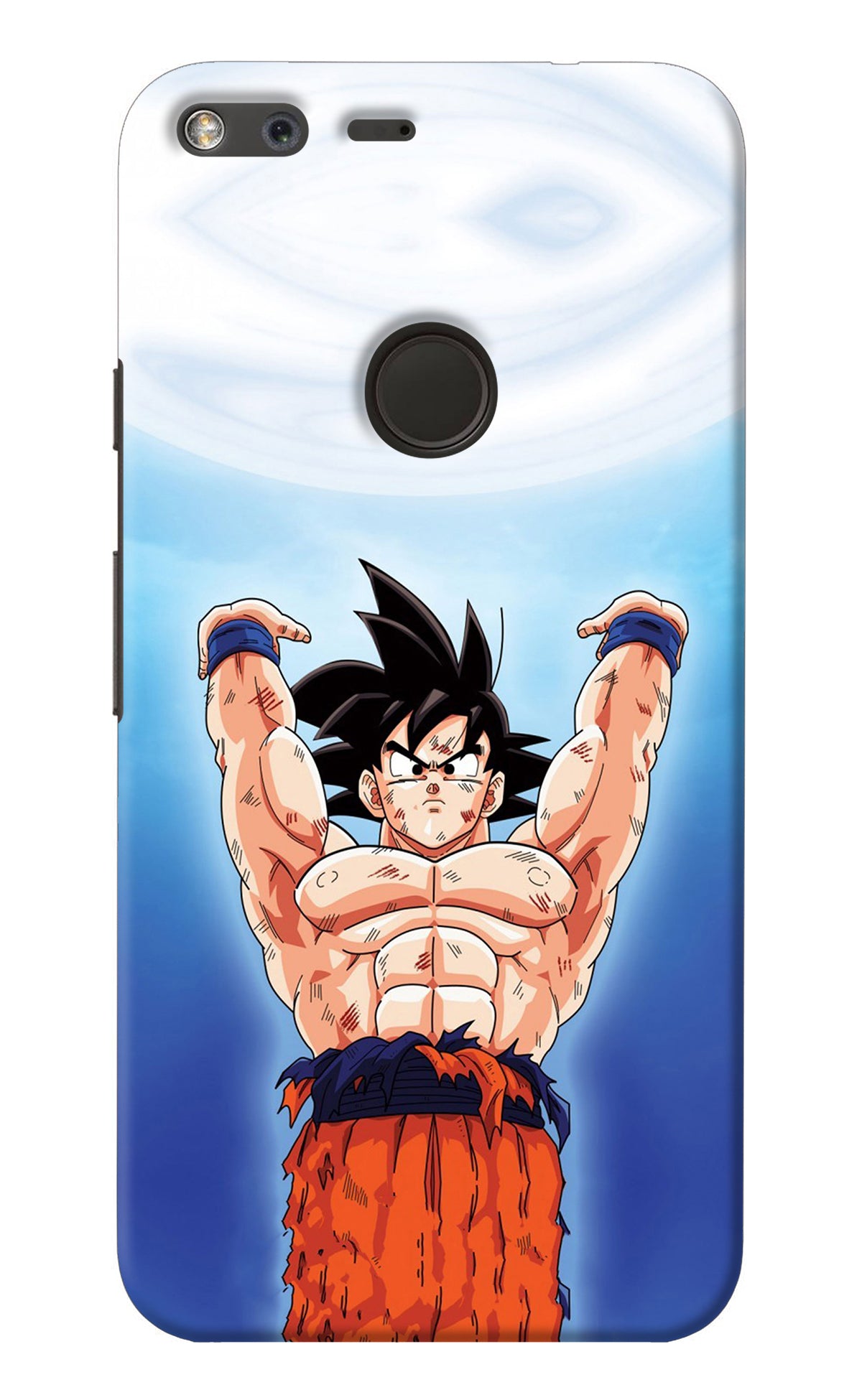 Goku Power Google Pixel Back Cover