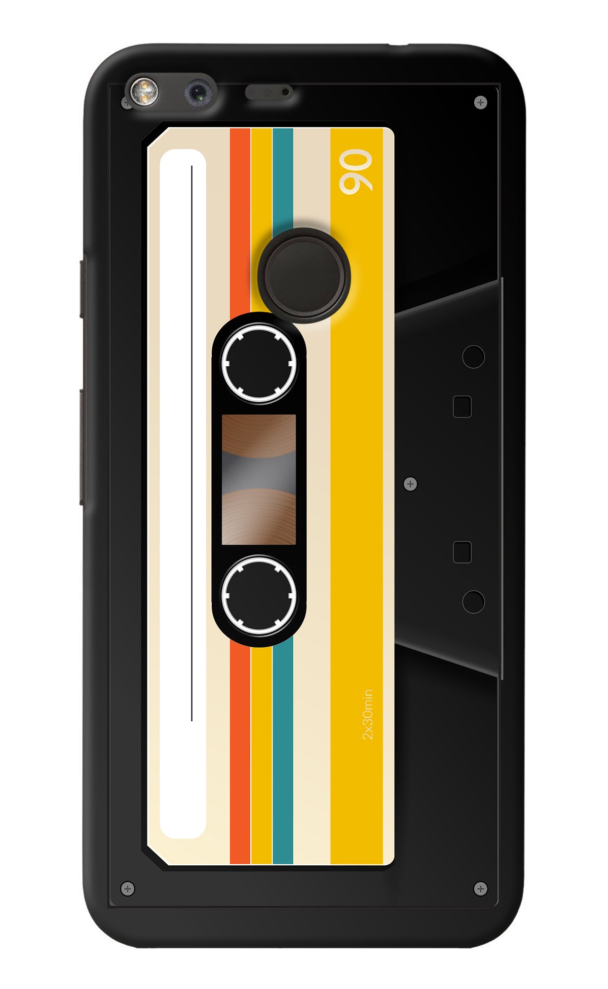 Tape Cassette Google Pixel Back Cover