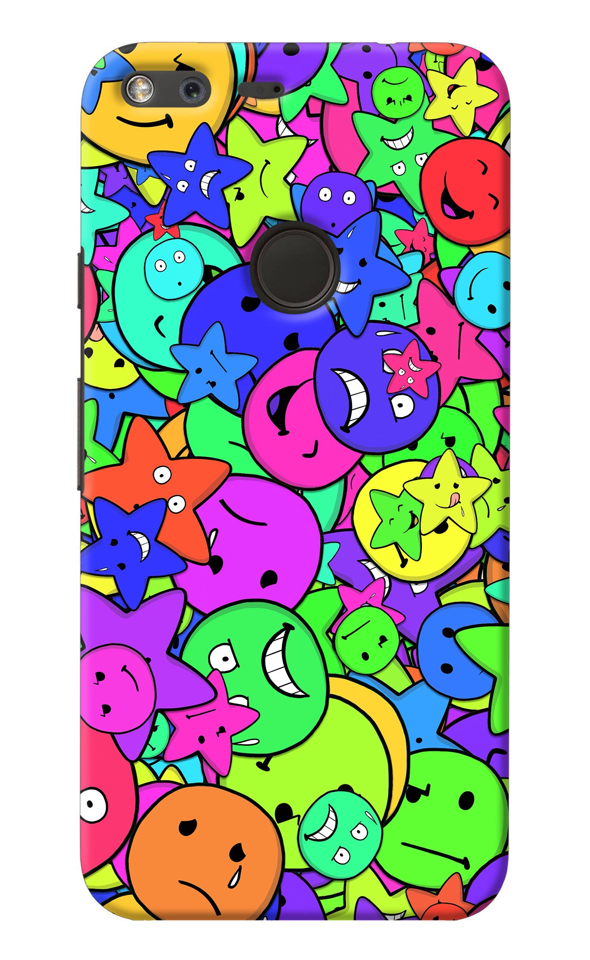 Fun Doodle Google Pixel Back Cover