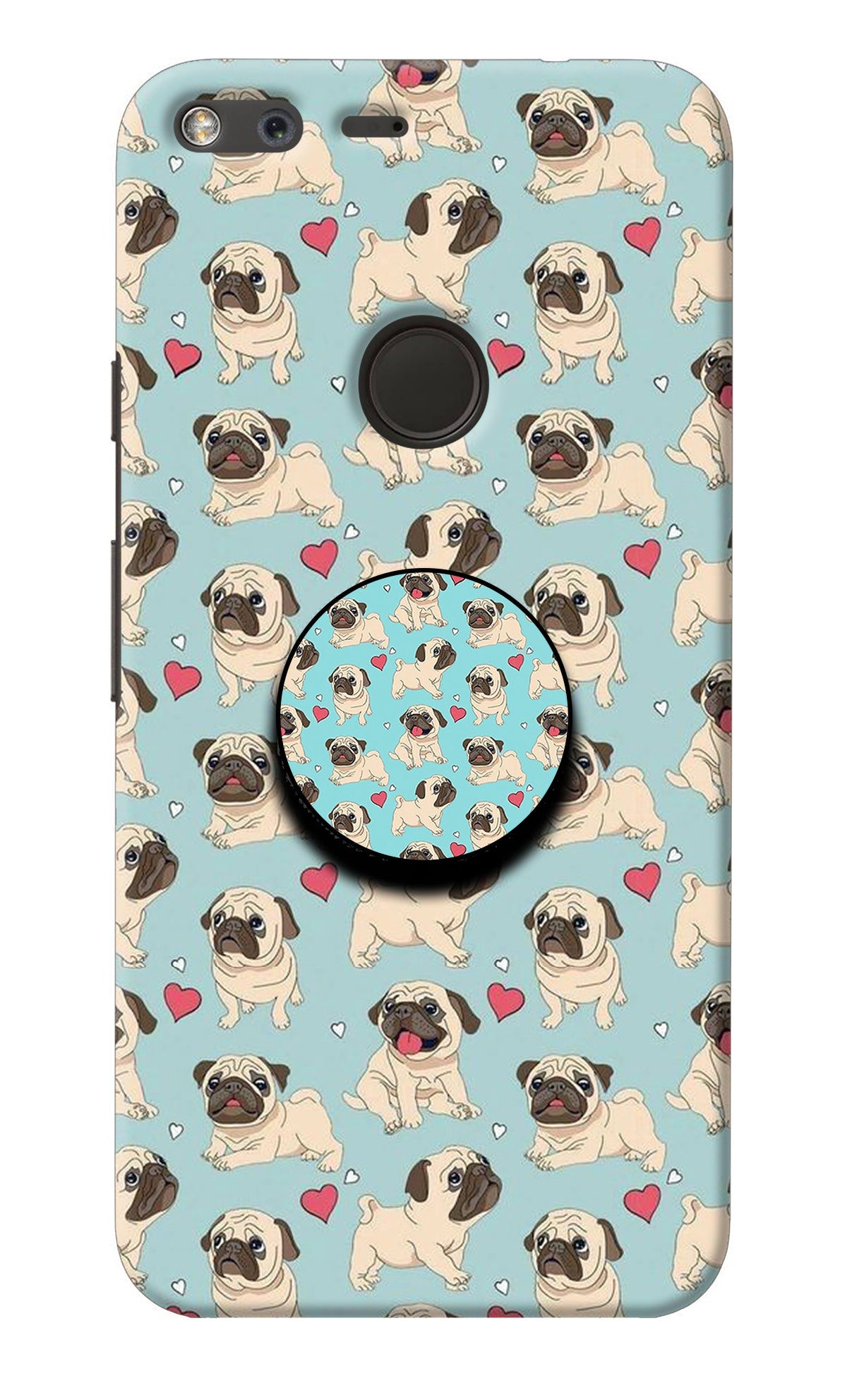 Pug Dog Google Pixel Pop Case