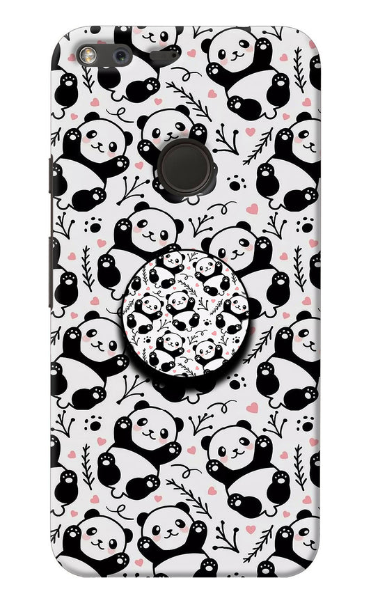 Cute Panda Google Pixel Pop Case