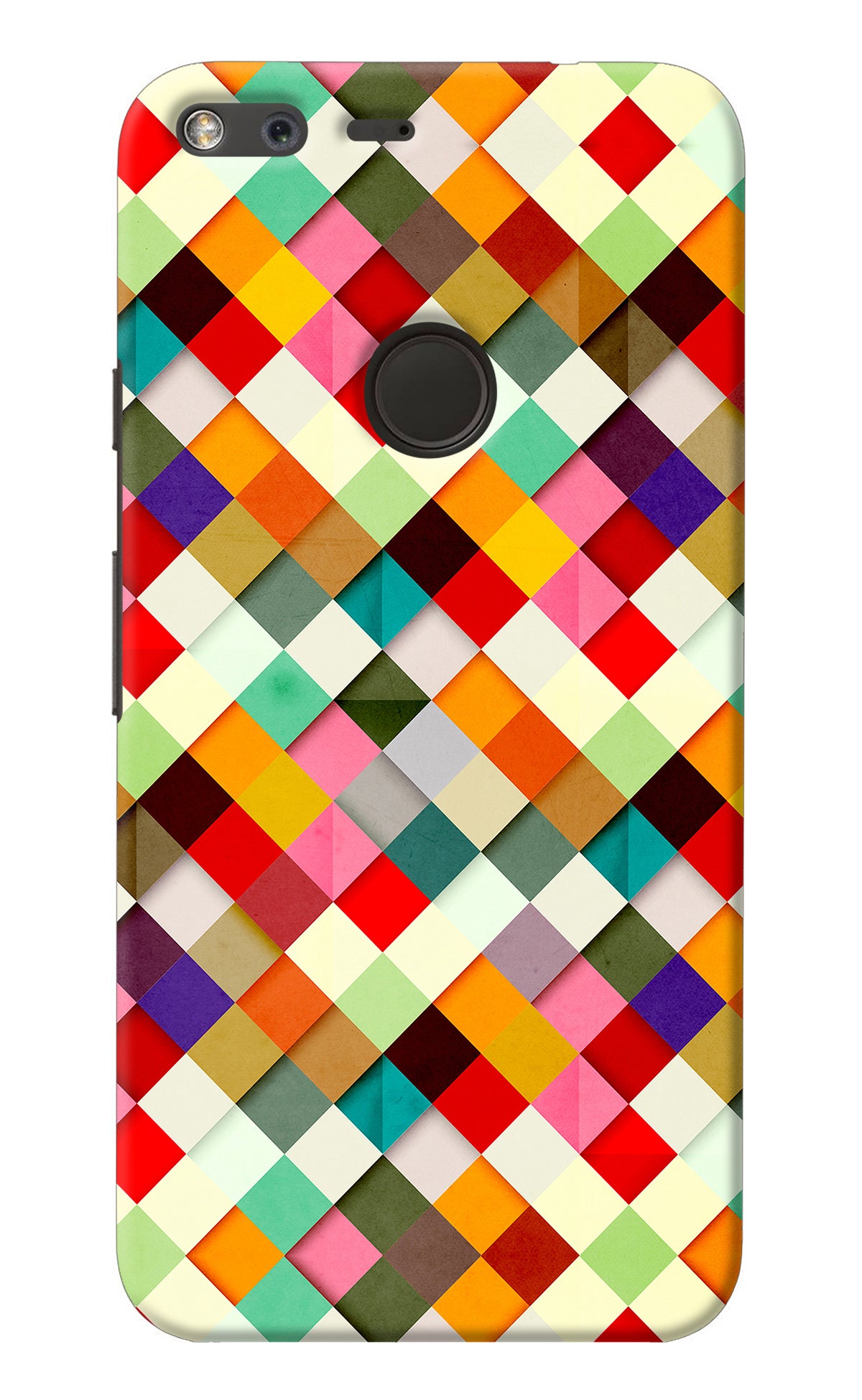 Geometric Abstract Colorful Google Pixel XL Back Cover