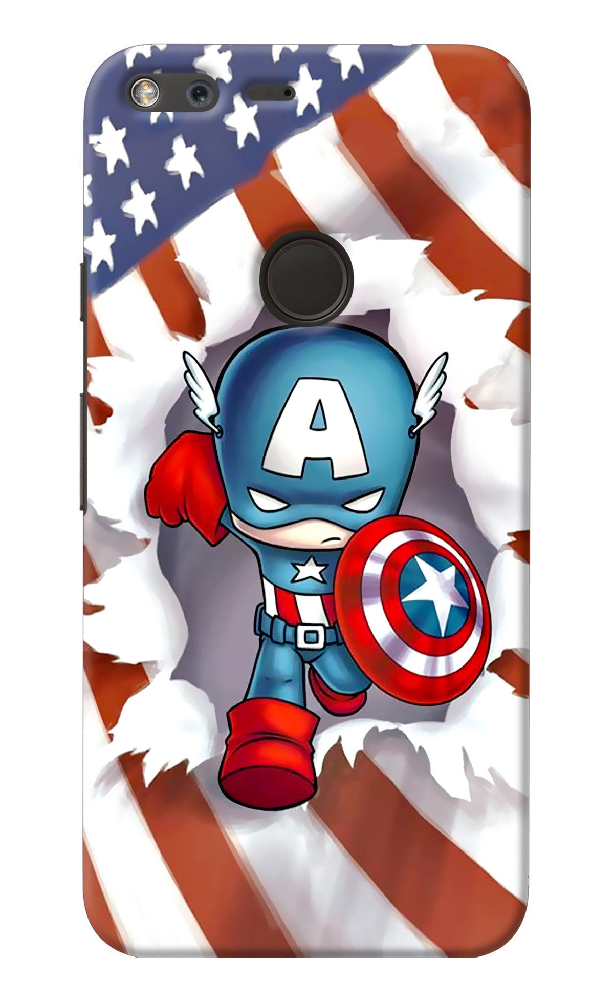 Captain America Google Pixel XL Back Cover