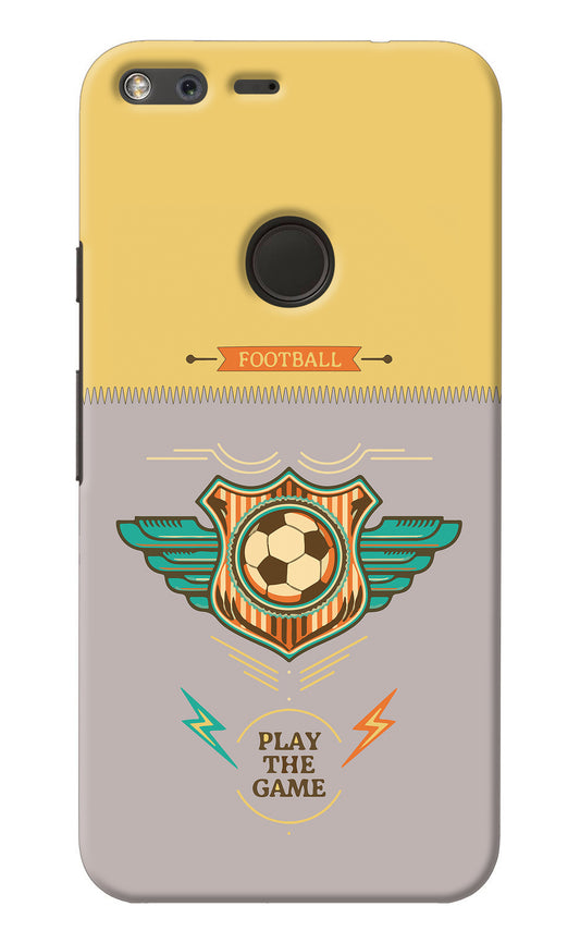 Football Google Pixel XL Back Cover