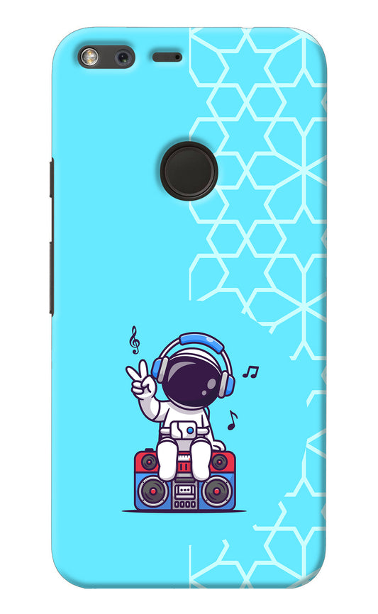 Cute Astronaut Chilling Google Pixel XL Back Cover