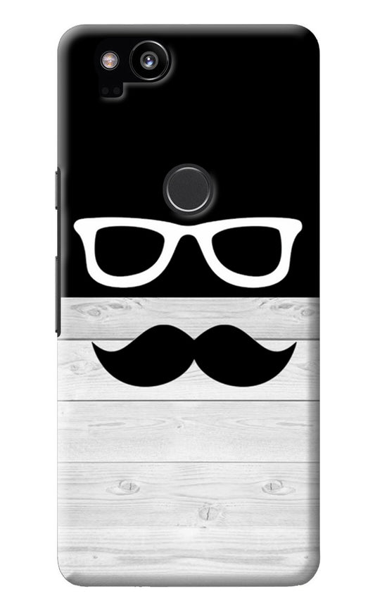 Mustache Google Pixel 2 Back Cover