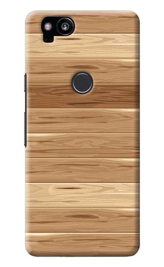 Wooden Vector Google Pixel 2 Back Cover