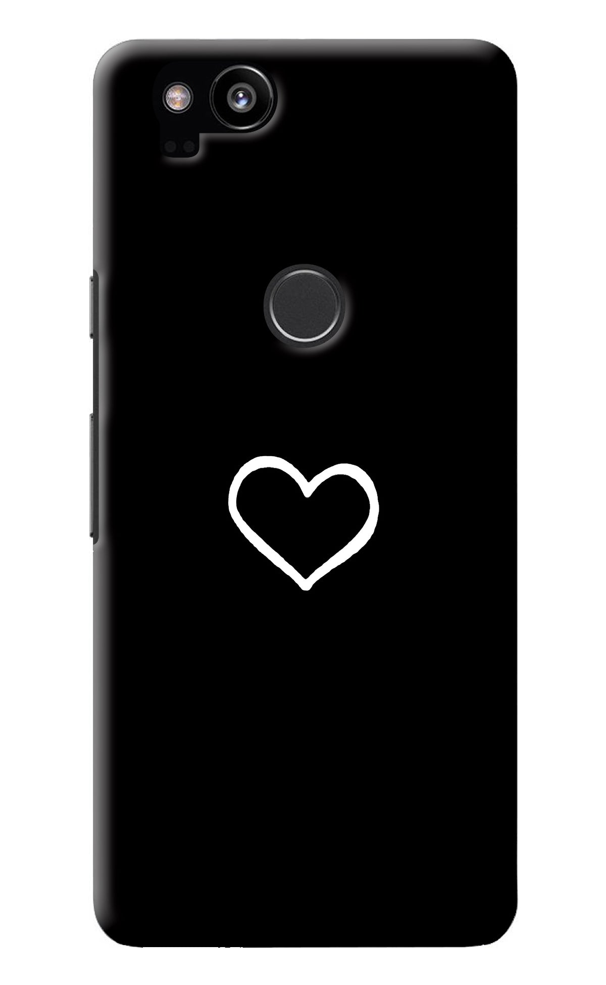 Heart Google Pixel 2 Back Cover