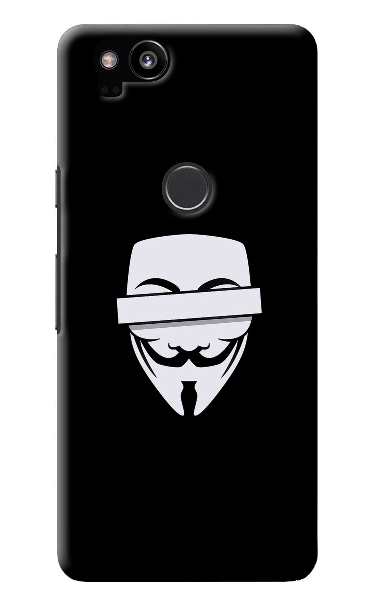 Anonymous Face Google Pixel 2 Back Cover