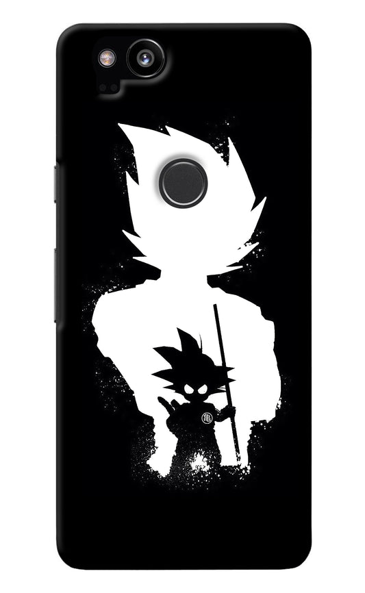 Goku Shadow Google Pixel 2 Back Cover