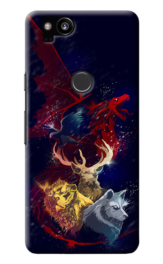 Game Of Thrones Google Pixel 2 Back Cover