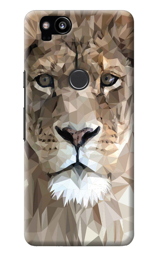 Lion Art Google Pixel 2 Back Cover