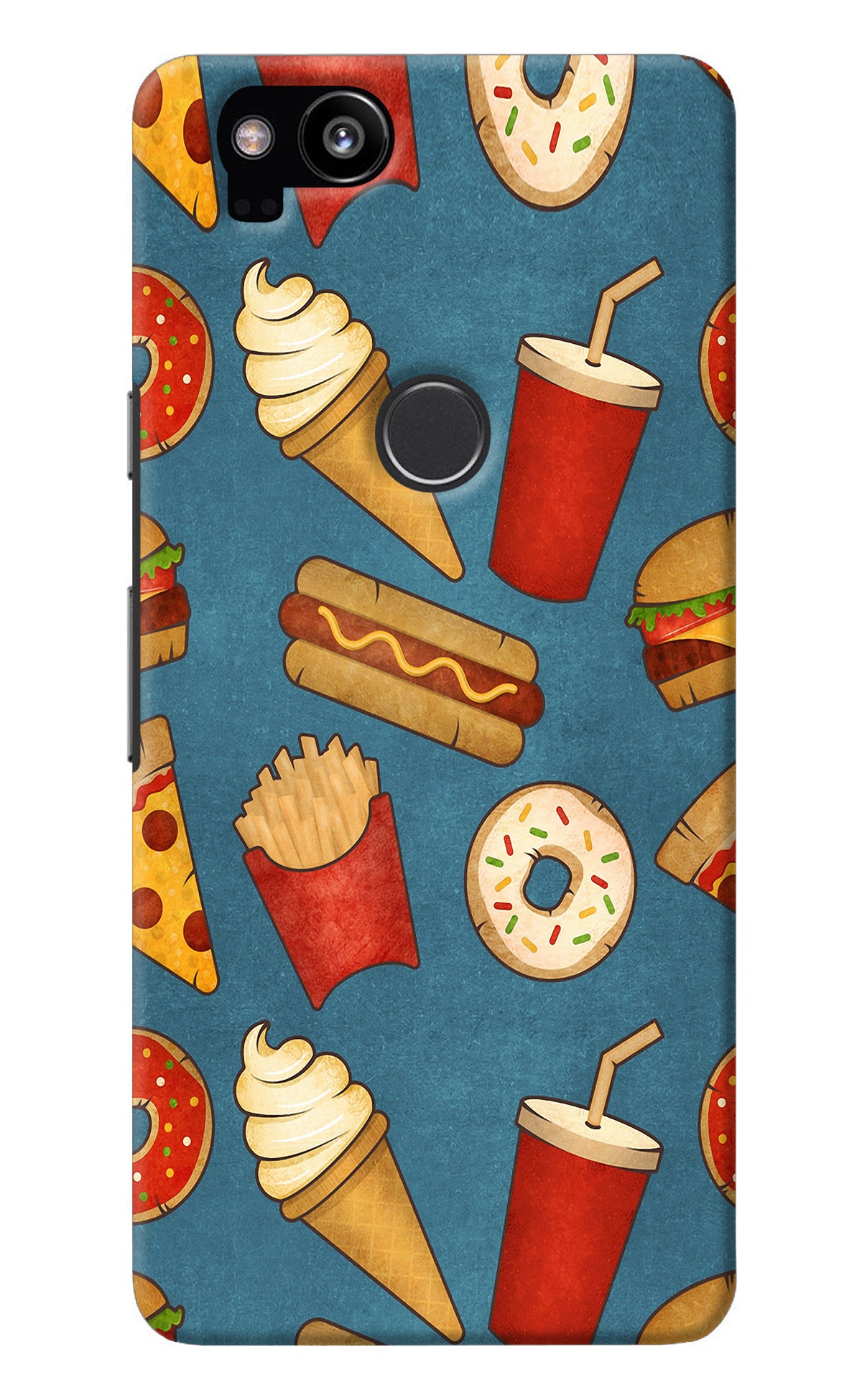 Foodie Google Pixel 2 Back Cover