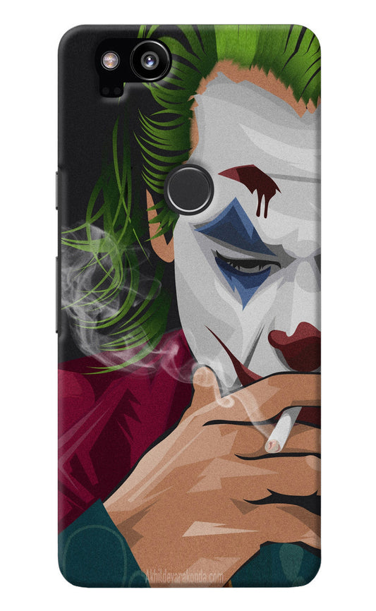 Joker Smoking Google Pixel 2 Back Cover