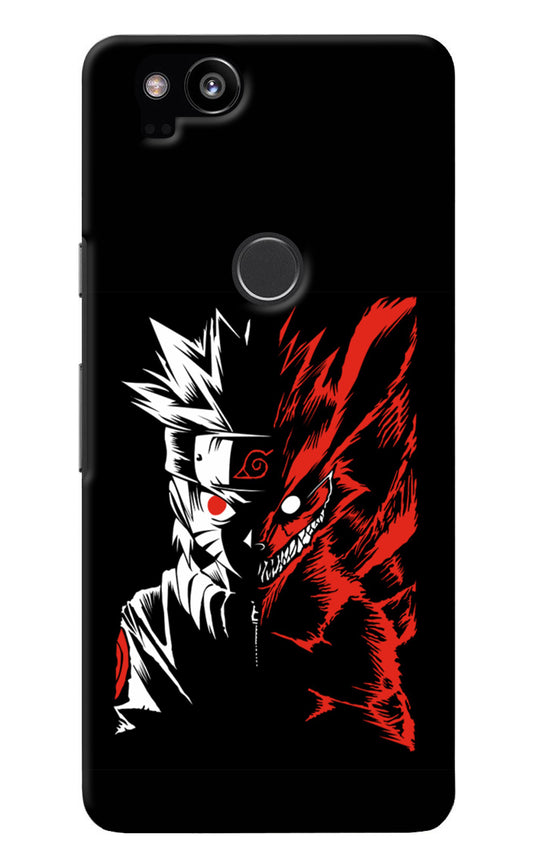 Naruto Two Face Google Pixel 2 Back Cover