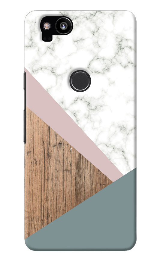 Marble wood Abstract Google Pixel 2 Back Cover