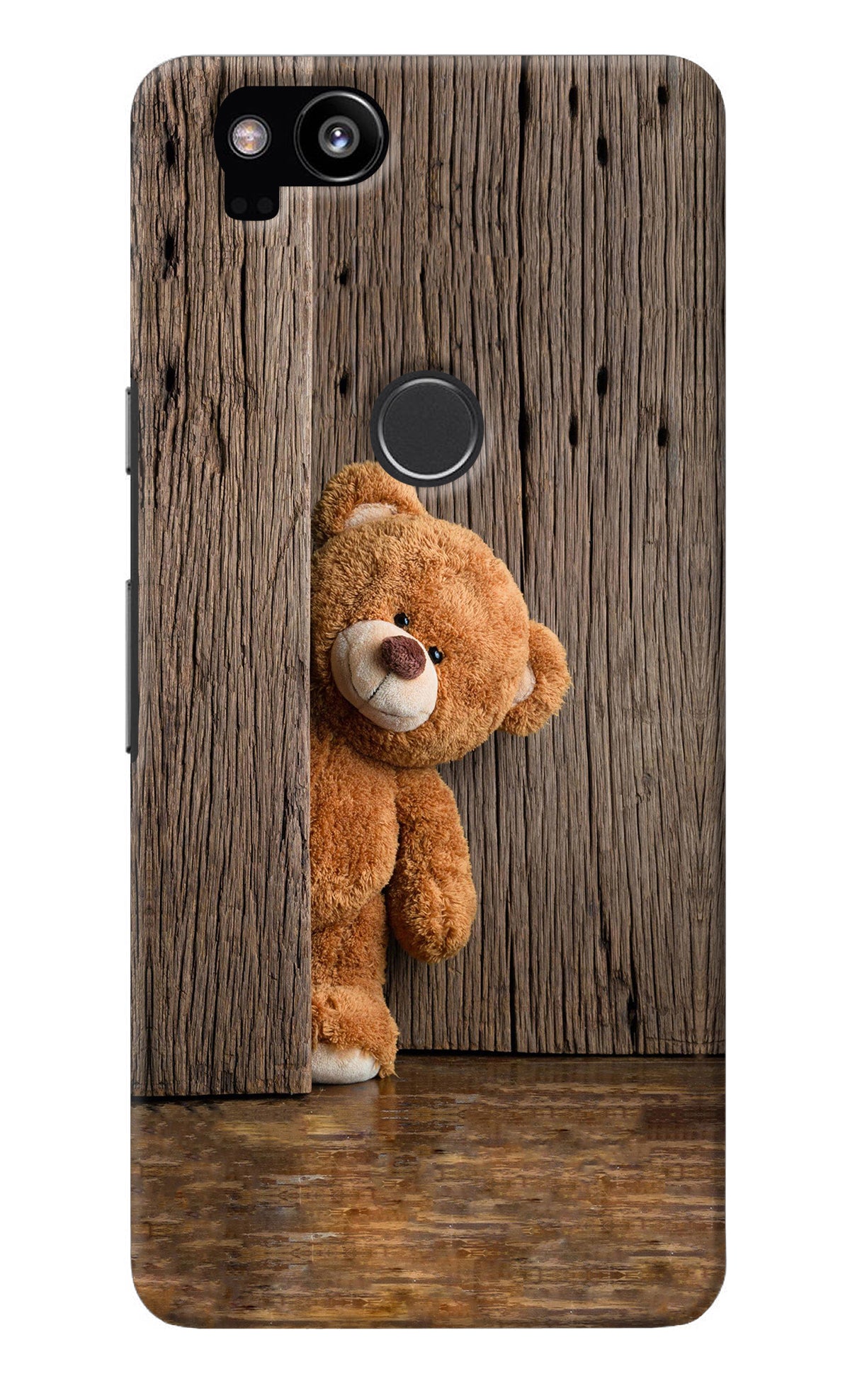 Teddy Wooden Google Pixel 2 Back Cover