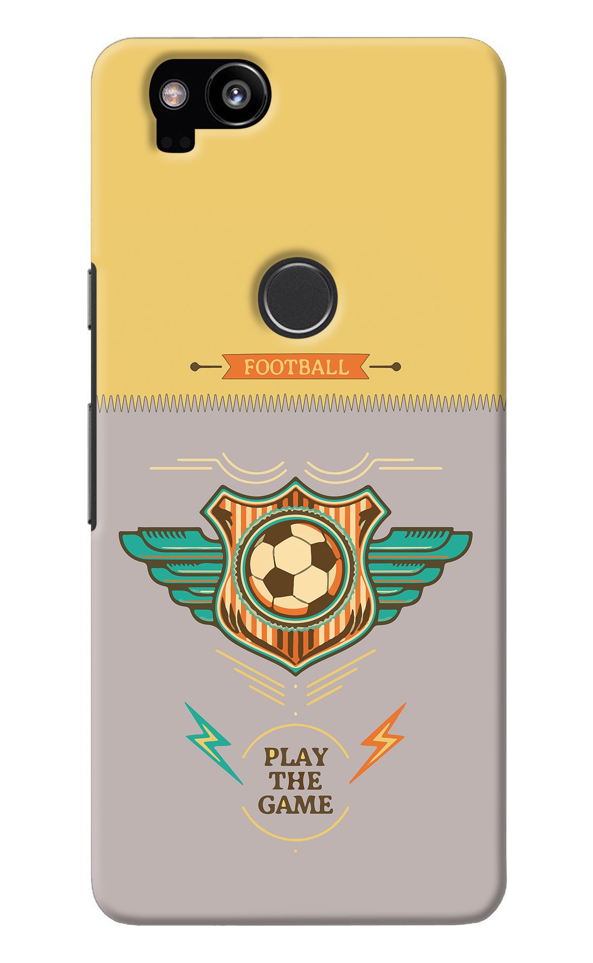 Football Google Pixel 2 Back Cover