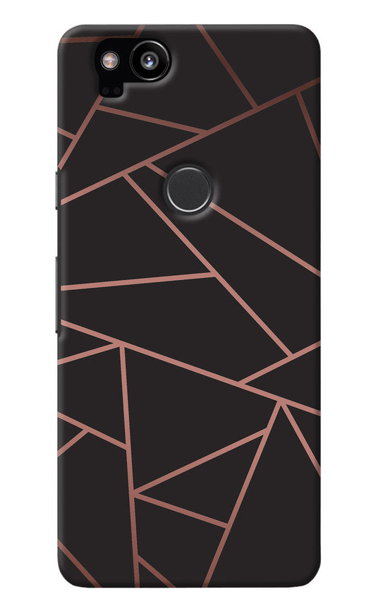 Geometric Pattern Google Pixel 2 Back Cover