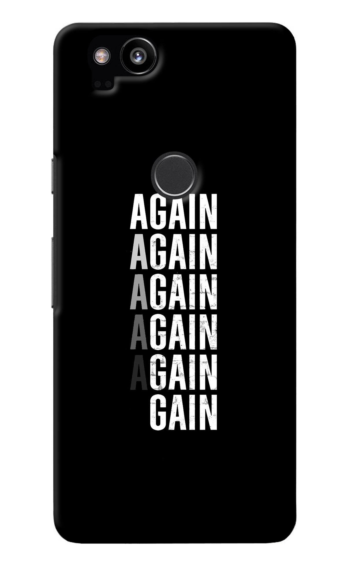 Again Again Gain Google Pixel 2 Back Cover