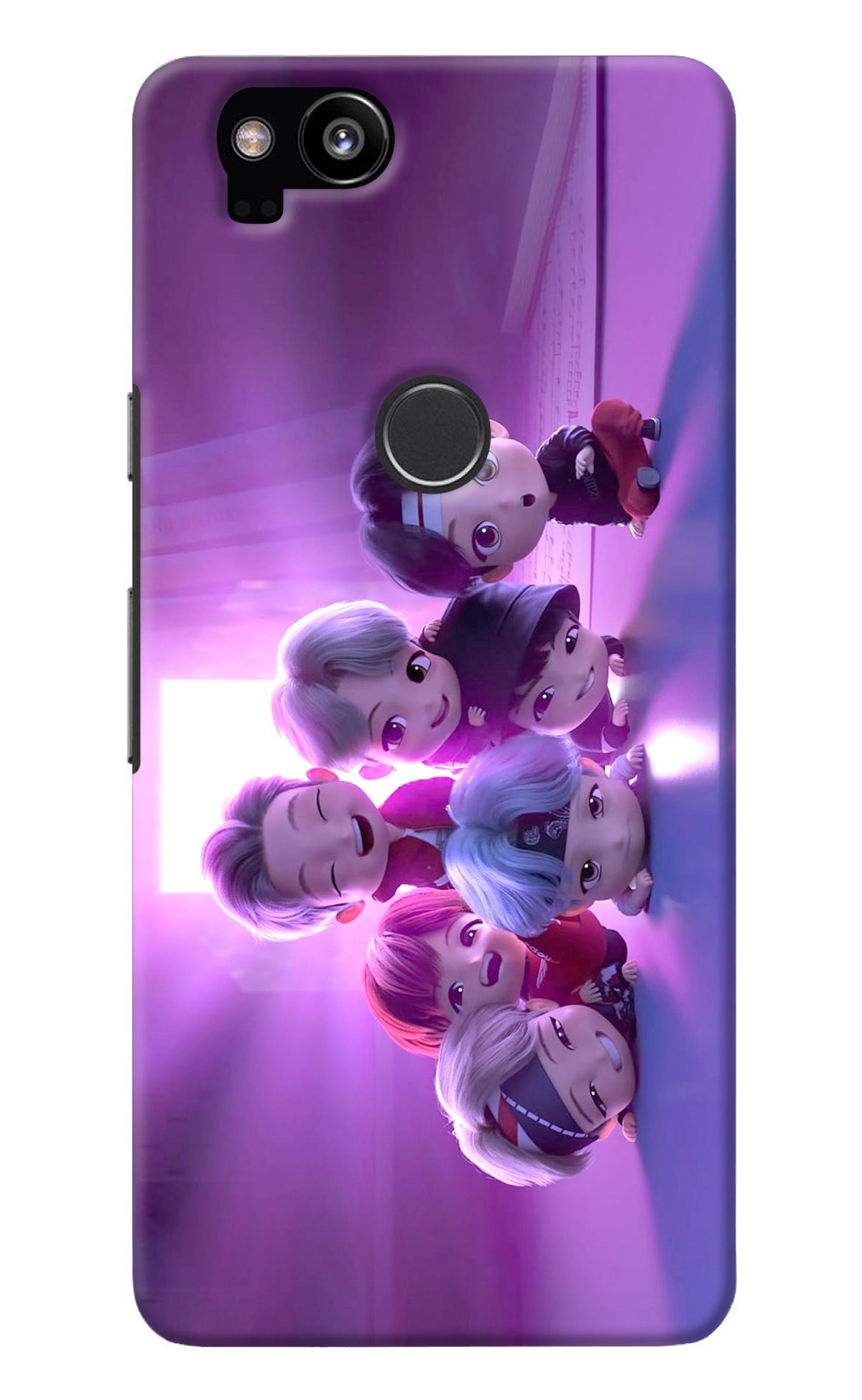 BTS Chibi Google Pixel 2 Back Cover